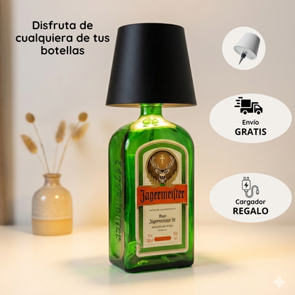 Lámpara de botella